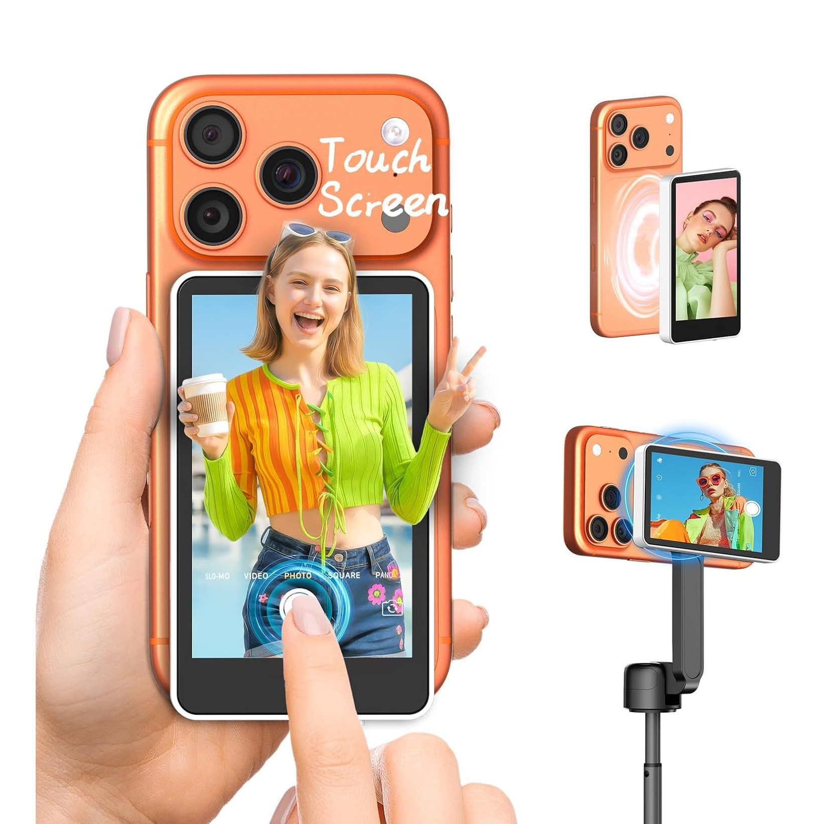 Photography Lighting Set - Monitor de Selfie de 4 Polegadas