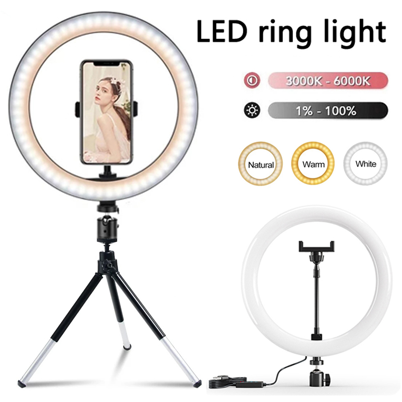 Torjim Rgb Photography Video Lighting - Anel de luz LED de 12