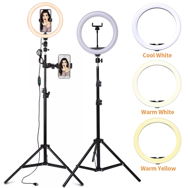 Photography Lighting Overhead - Luz de Anel LED para Selfie