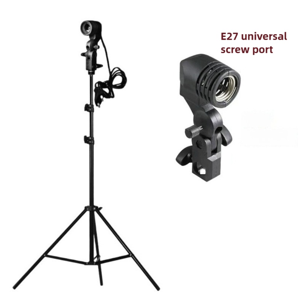Photography Lighting With Umbrella - Suporte de lâmpada 2m, soquete ac
