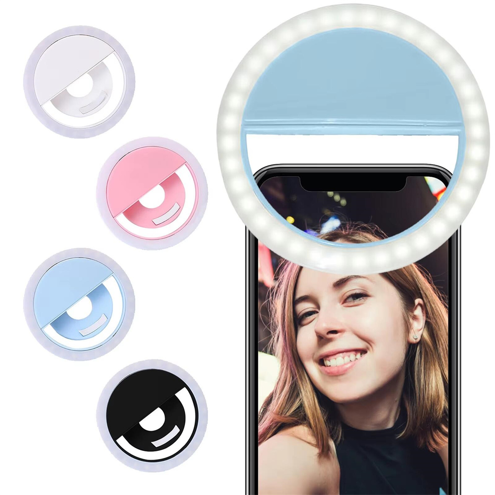 Photography Of Lighting - Luz de selfie LED com carregamento