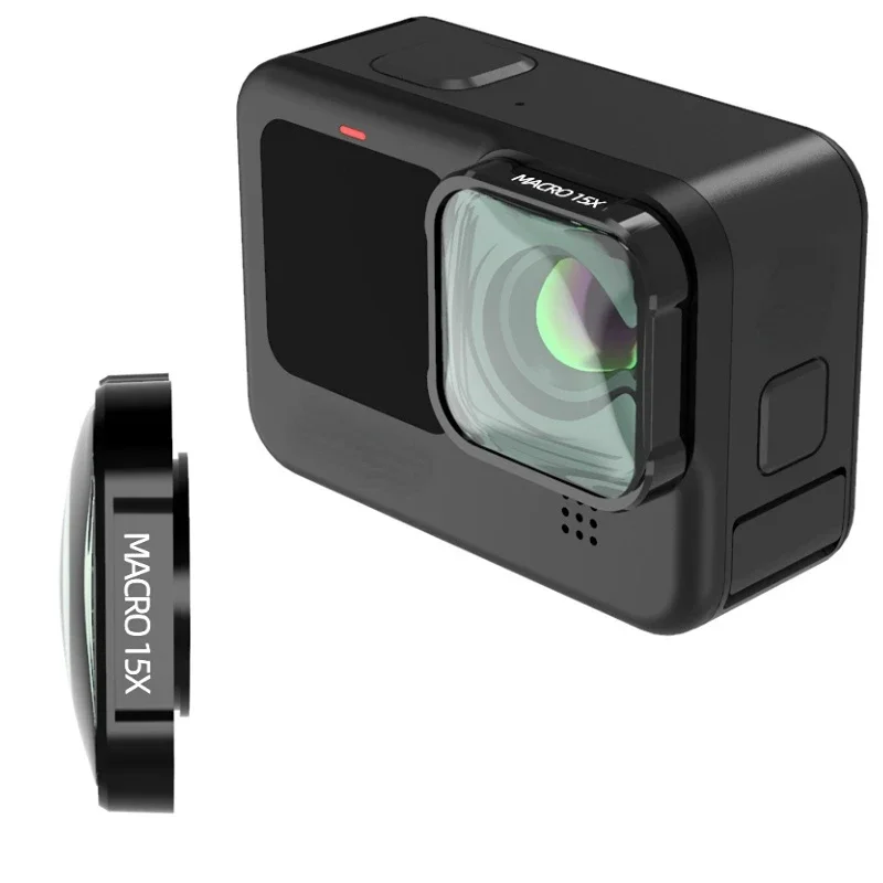 Gopro Action Camera Hero 11 Black - Filtro de lente Macro 15X HD