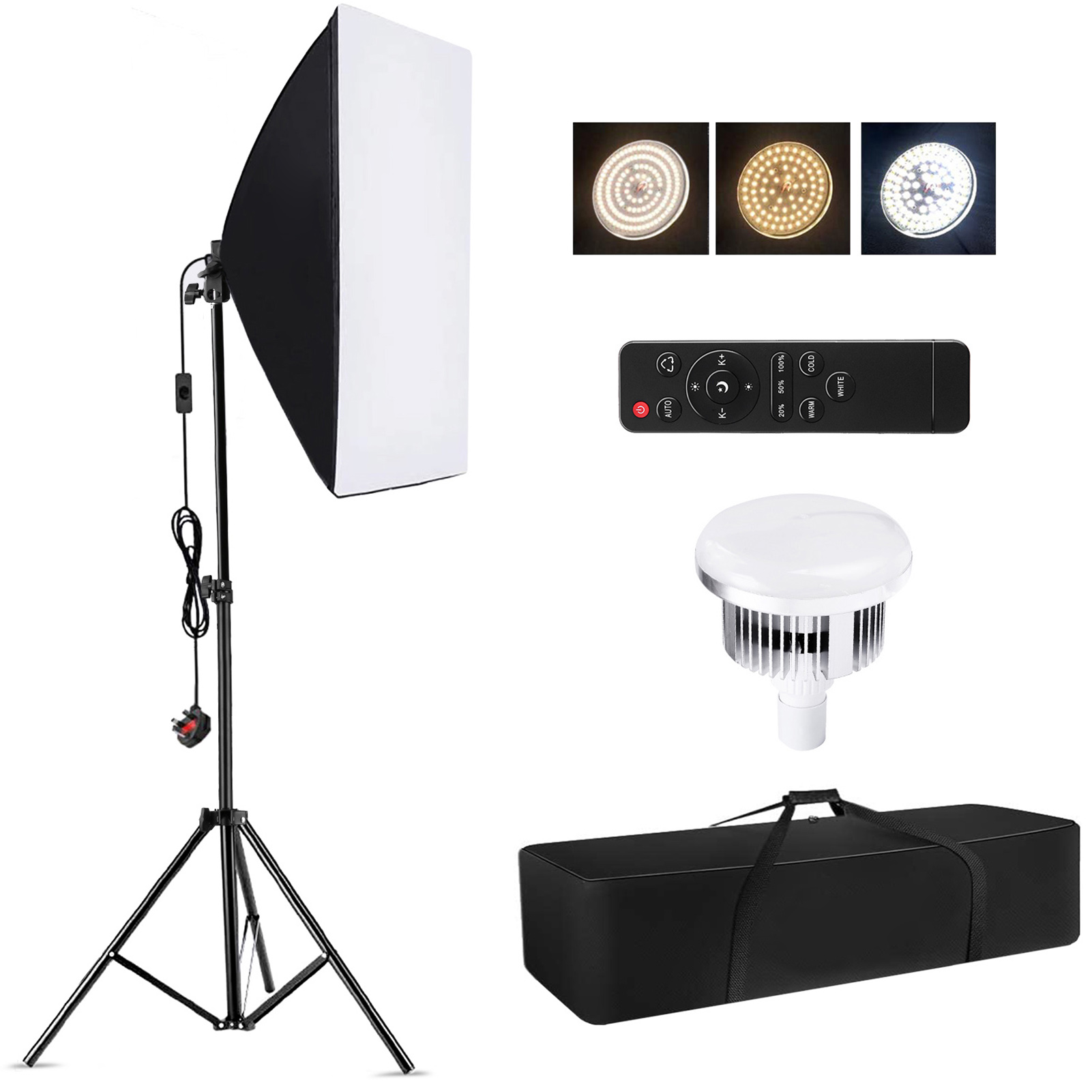 Photography Lighting Kit - Kit de Iluminação para Estúdio Fotográfico