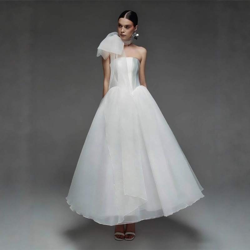Photography Lighting Basics - Novo Vestido Longo Feminino Branco Simples