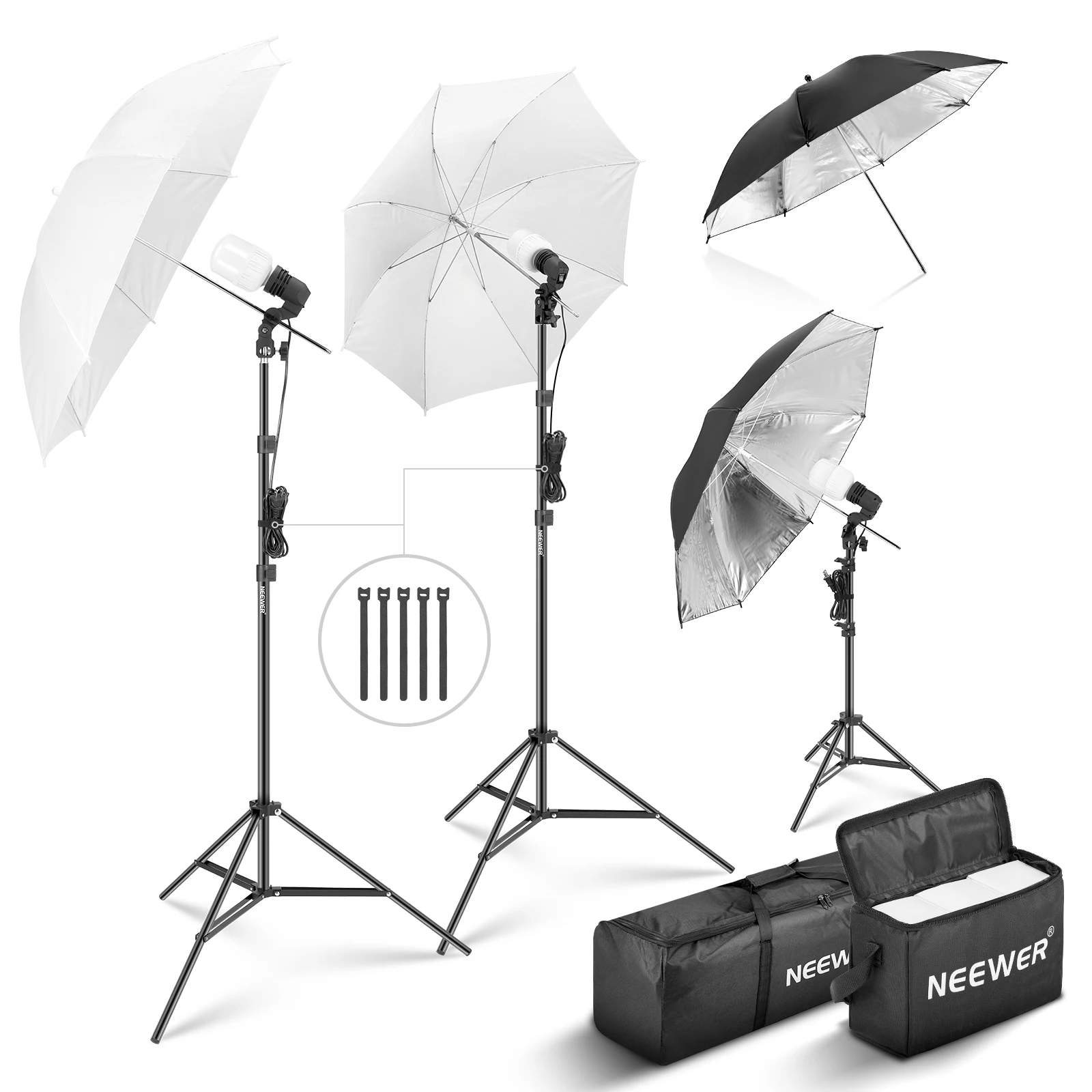 Photography Lighting Kit Neewer - Kit de Iluminação Fotográfica NEEWER 600W,