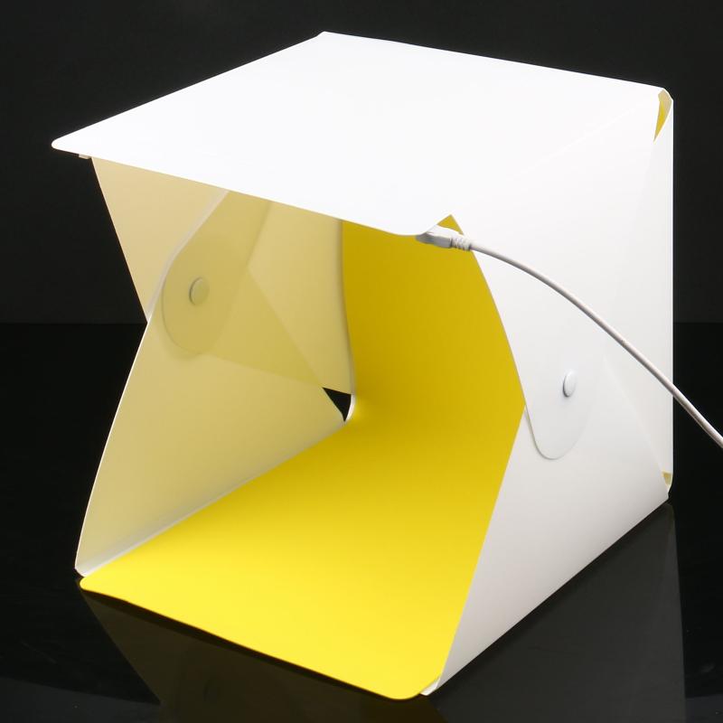 Photography Lighting And Backdrop - Caixa de Luz LED Portátil para