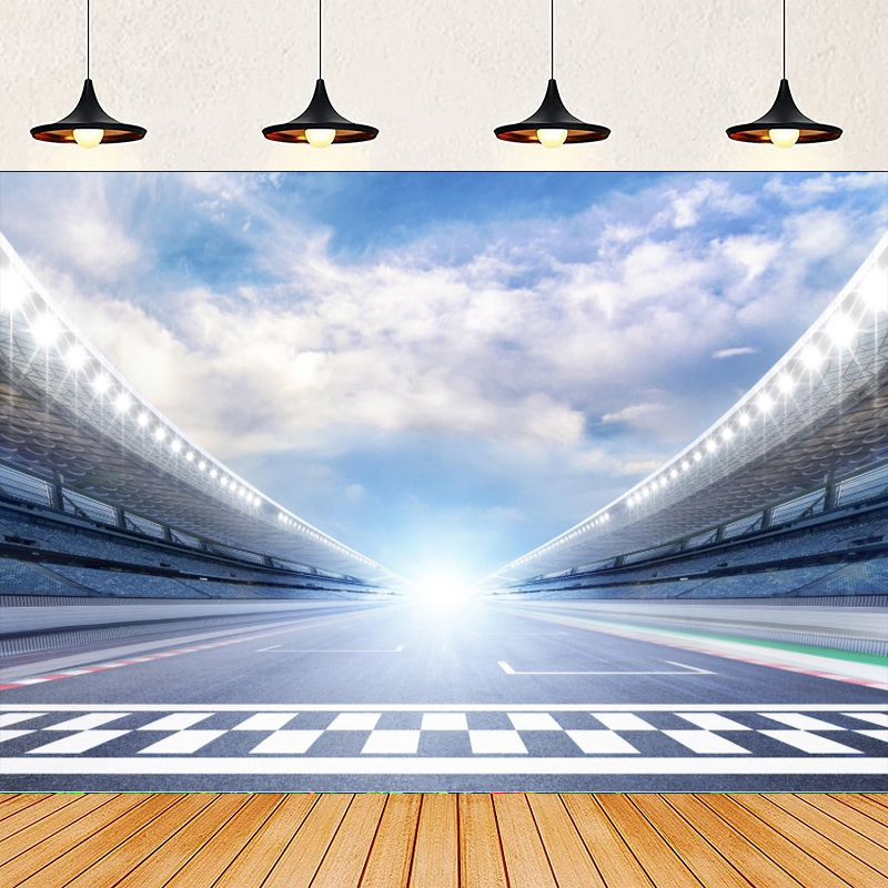 Photography Lighting And Backdrop - Cenário Fotográfico de Carro de Corrida:
