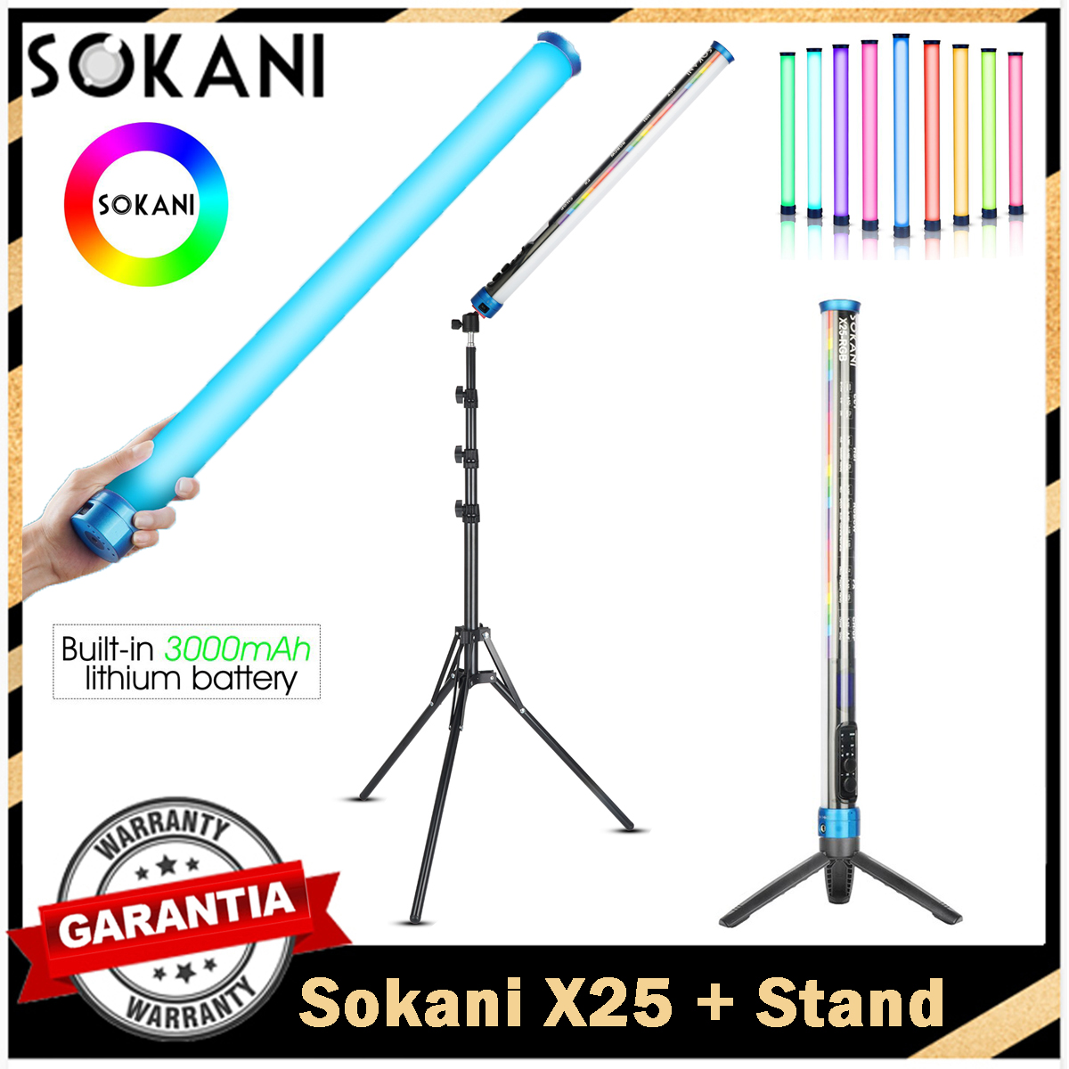Torjim Rgb Photography Video Lighting - Sokani X25 RGB LED Video Light,