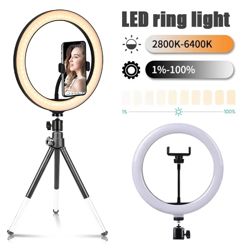 Photography Lighting Overhead - Luz de Anel LED de 10