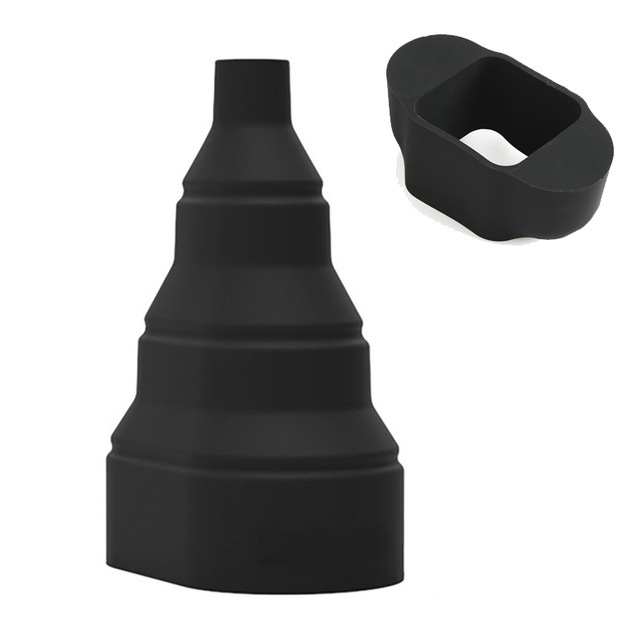 Snoot Flash Modifier - Snoot de borracha de silicone flexível