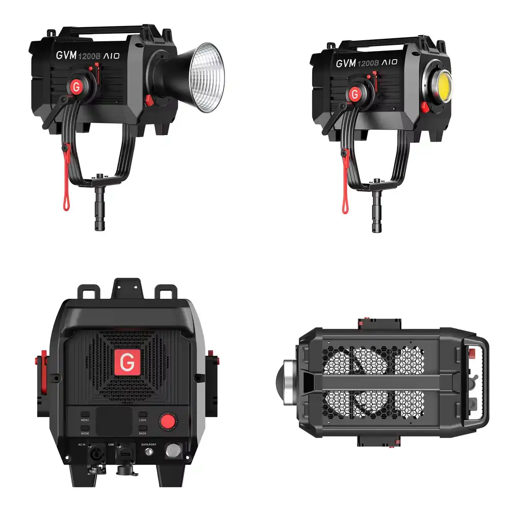 Photography Of Lighting - GVM SD1200B AIO 1200W Iluminador LED