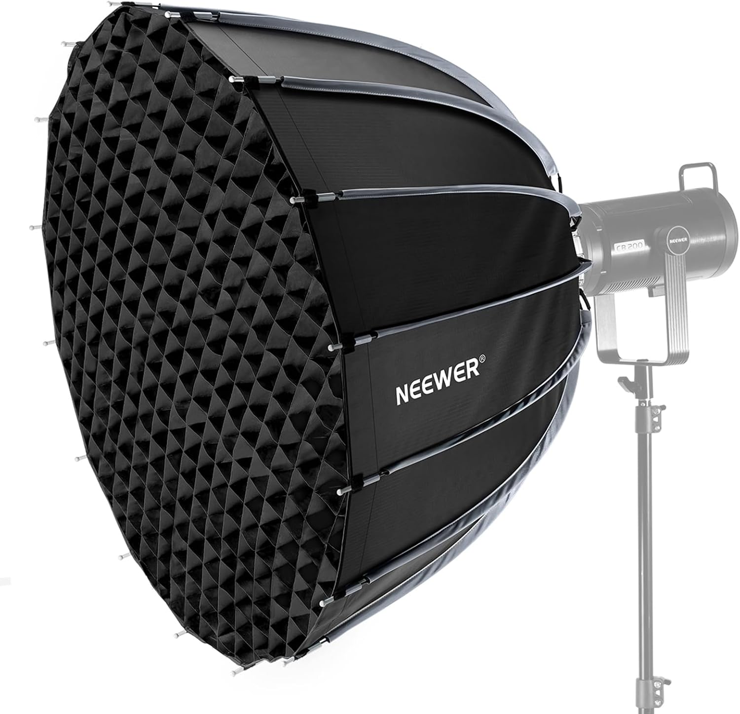 Photography Lighting Kit - Softbox Parabólico com Montagem Bowens, Kit