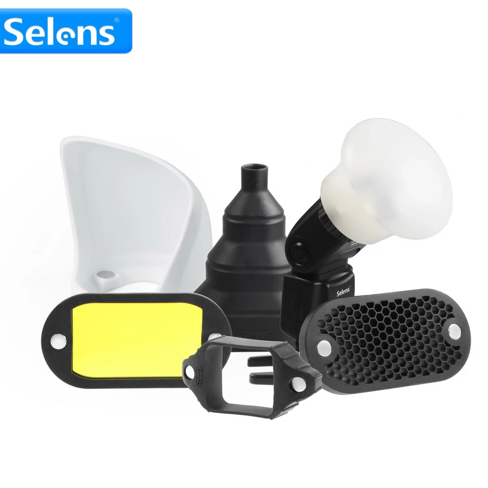 Snoot Flash Modifier - Selens Top Flash Magnetic Acessórios 7