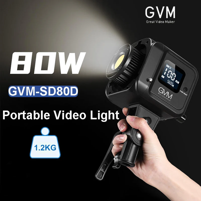 Photography Using Lighting - Luz de Vídeo LED Bi-Color GVM