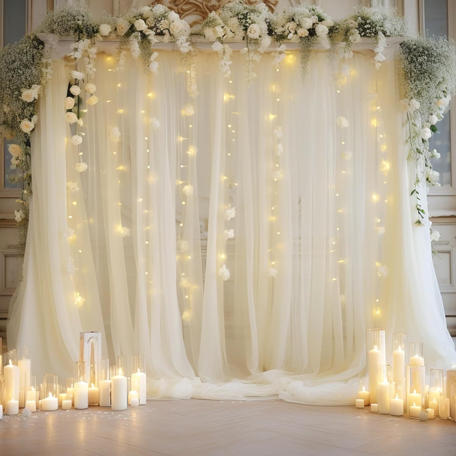Photography Lighting Kit - Conjunto de Fundo de Tule para