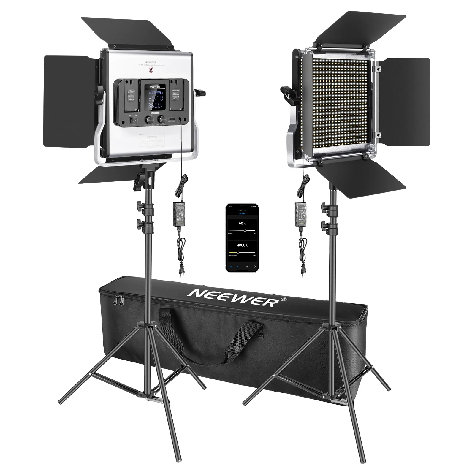 Photography Lighting Kit Neewer - Neewer 660 LED Video Light 40W,