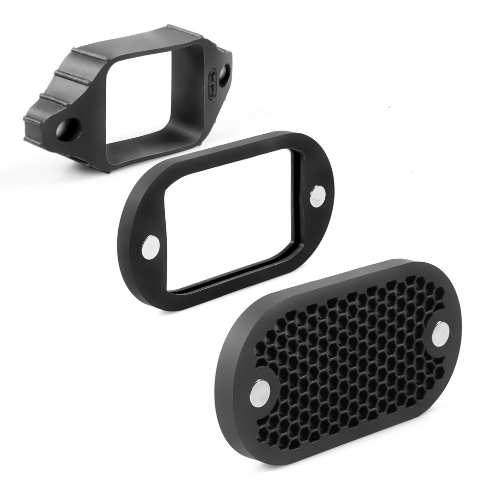 Selens 7 filtros de cores grad - Snoot Flash Modifier avaliação e preço