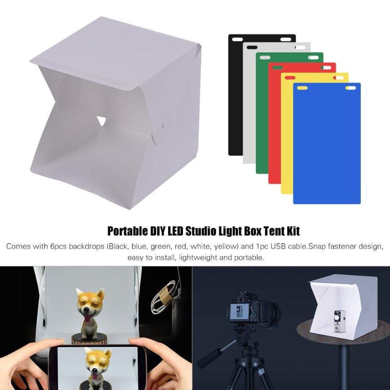 【C】Caixa de Luz LED Portátil p - Photography Lighting And Backdrop avaliação e preço