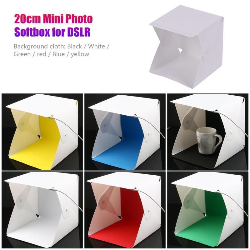 【C】Caixa de Luz LED Portátil p - Photography Lighting And Backdrop avaliação e preço