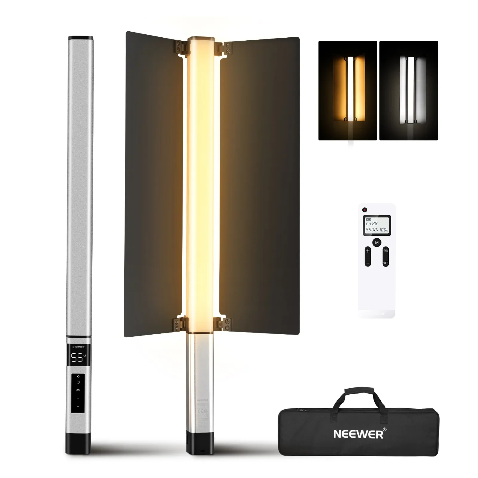 Neewer Bastão de Luz LED Portá - Photography Lighting Kit Neewer avaliação e preço