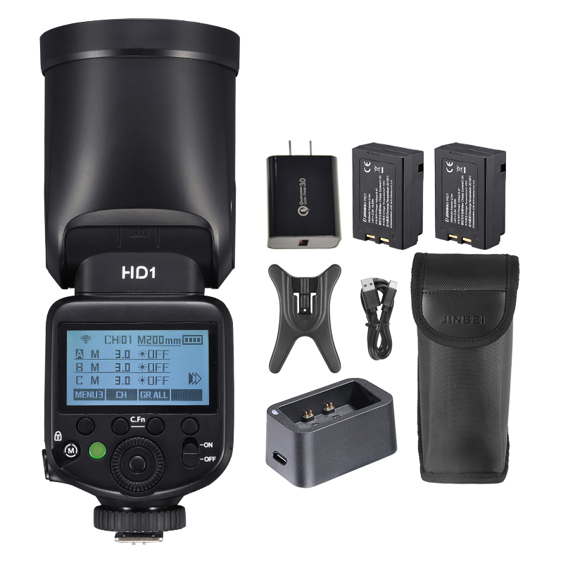 Kit de Flash para Câmera JINBE - Photography Of Lighting avaliação e preço