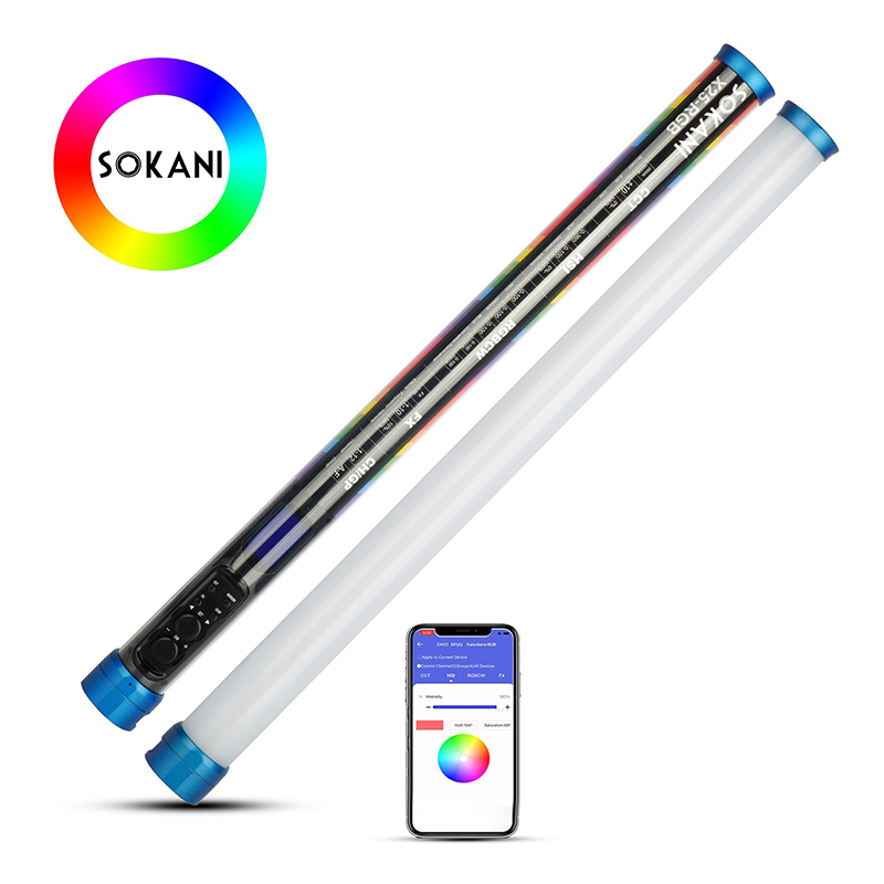 Sokani X25 RGB LED Luz de víde - Torjim Rgb Photography Video Lighting avaliação e preço