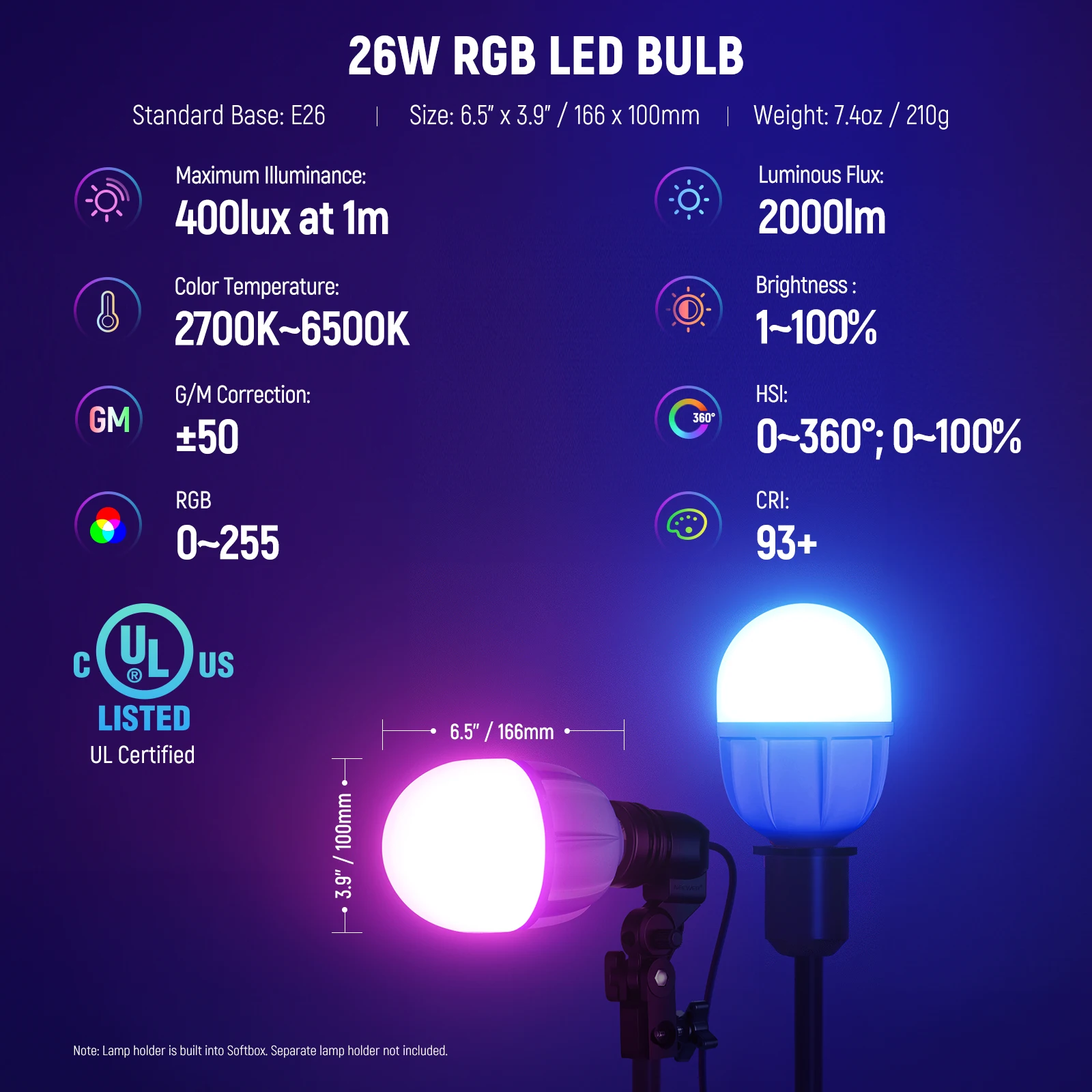 Kit de Iluminação Softbox RGB  - Photography Lighting Kit Neewer avaliação e preço