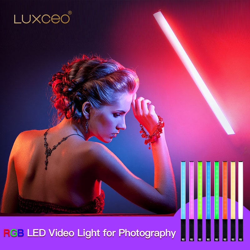 LUXCEO Varinha de luz portátil - Torjim Rgb Photography Video Lighting avaliação e preço