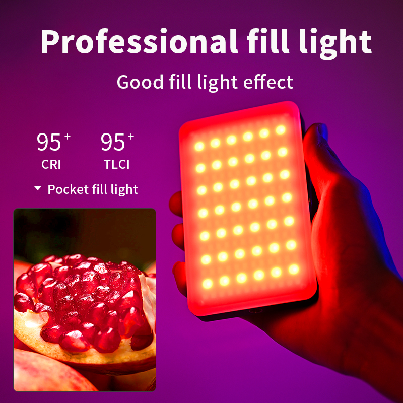 Luz de vídeo rgb portátil led  - Torjim Rgb Photography Video Lighting avaliação e preço