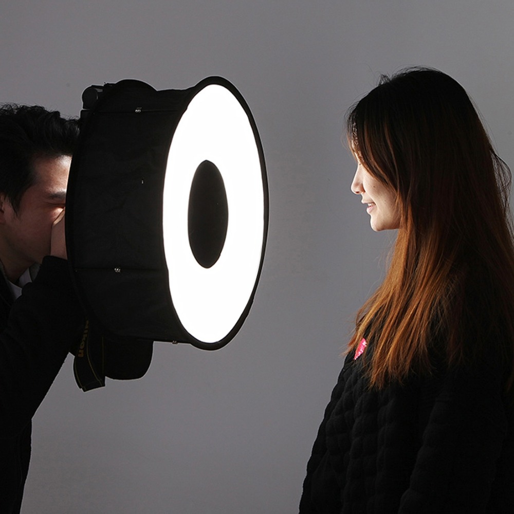 45cm anel softbox speedlight e - Photography Lighting Style avaliação e preço