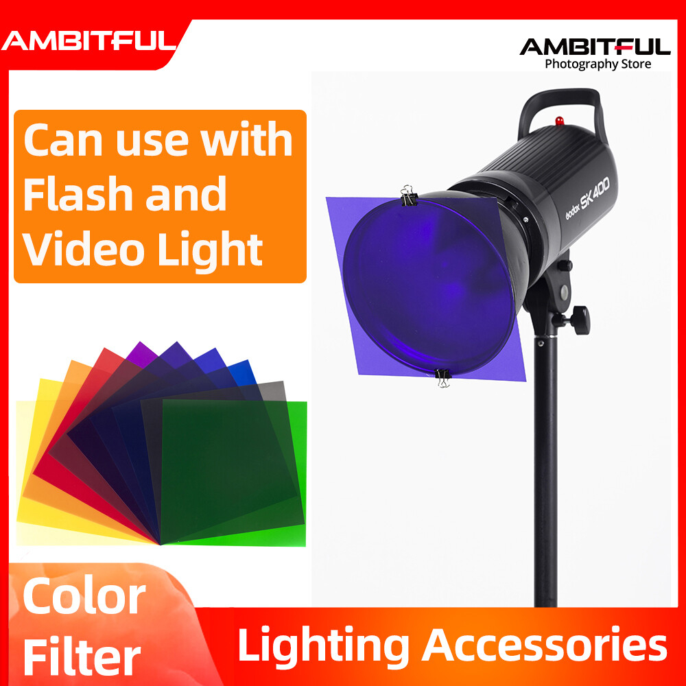 Filtro de Cor para Iluminação  - Photography Lighting Set avaliação e preço