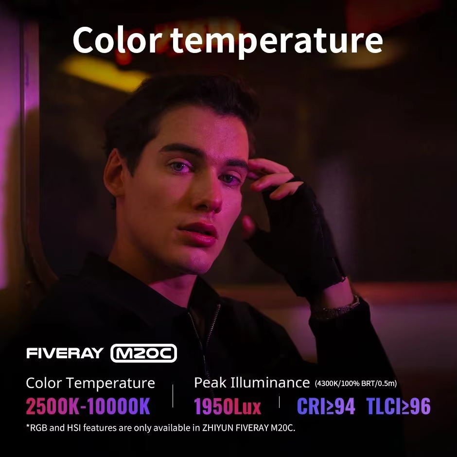 Luz de Vídeo LED Bicolor ZHIYU - Torjim Rgb Photography Video Lighting avaliação e preço