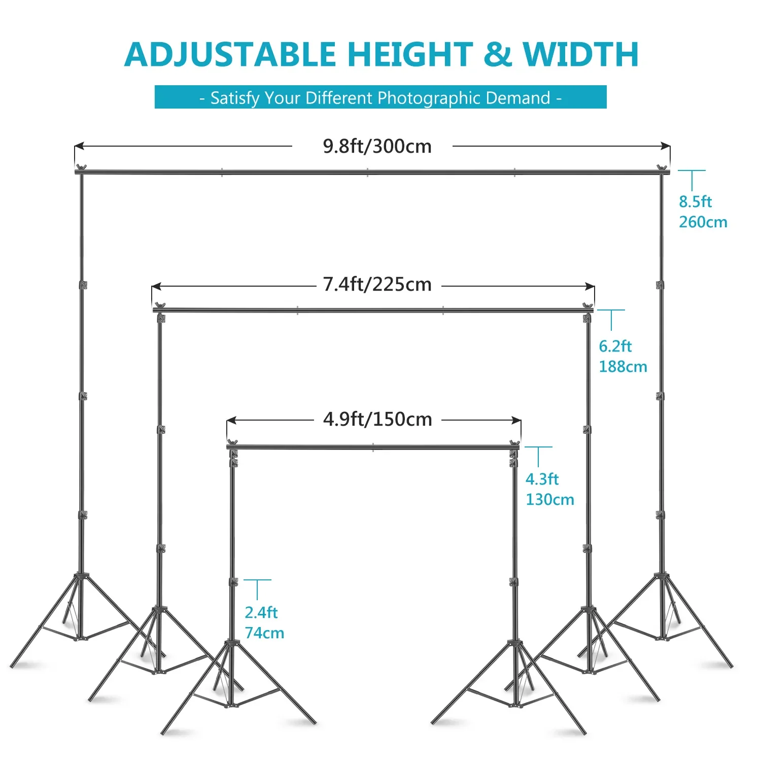 Kit Completo de Iluminação Fot - Photography Lighting Kit Neewer avaliação e preço