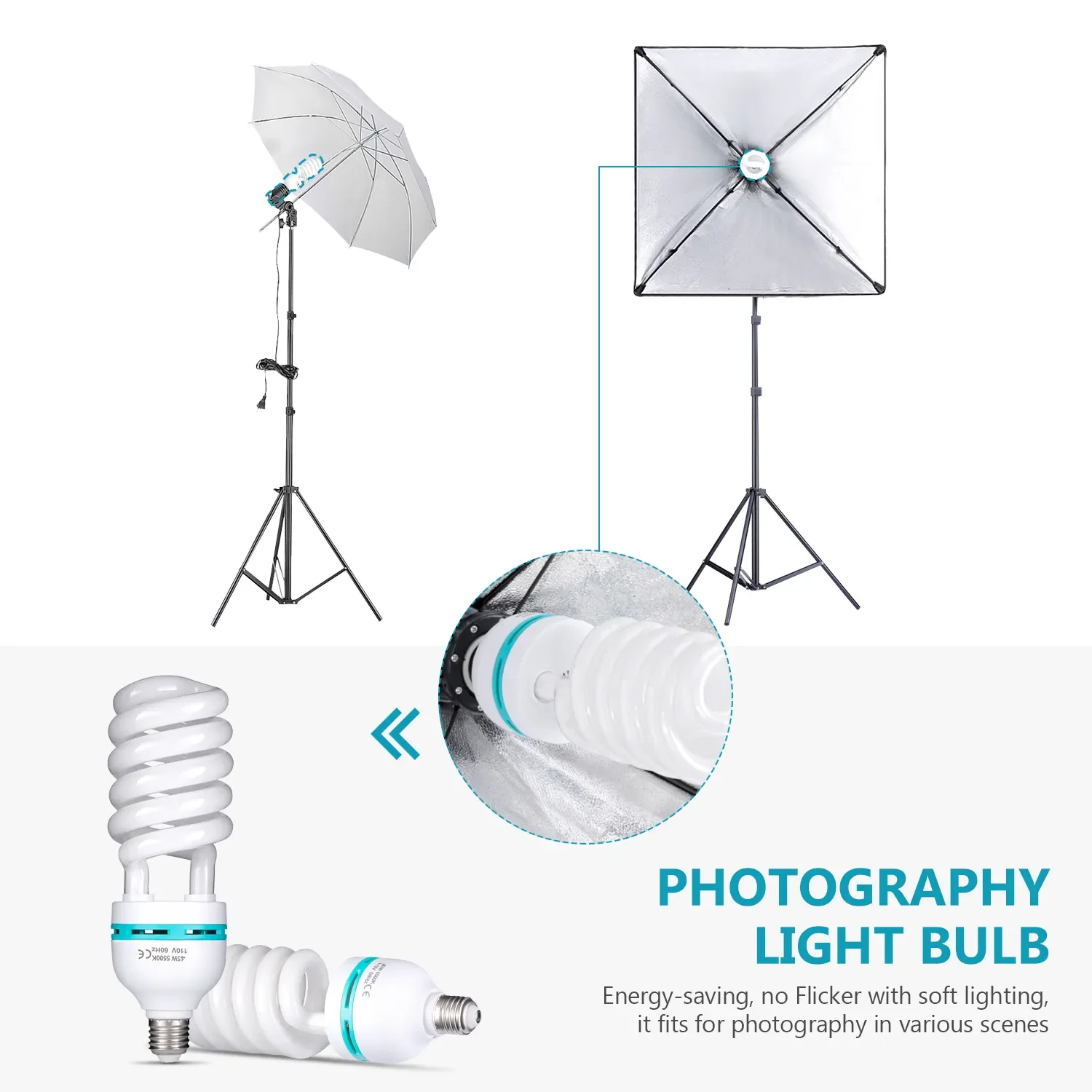 Kit Completo de Iluminação Fot - Photography Lighting Kit Neewer avaliação e preço
