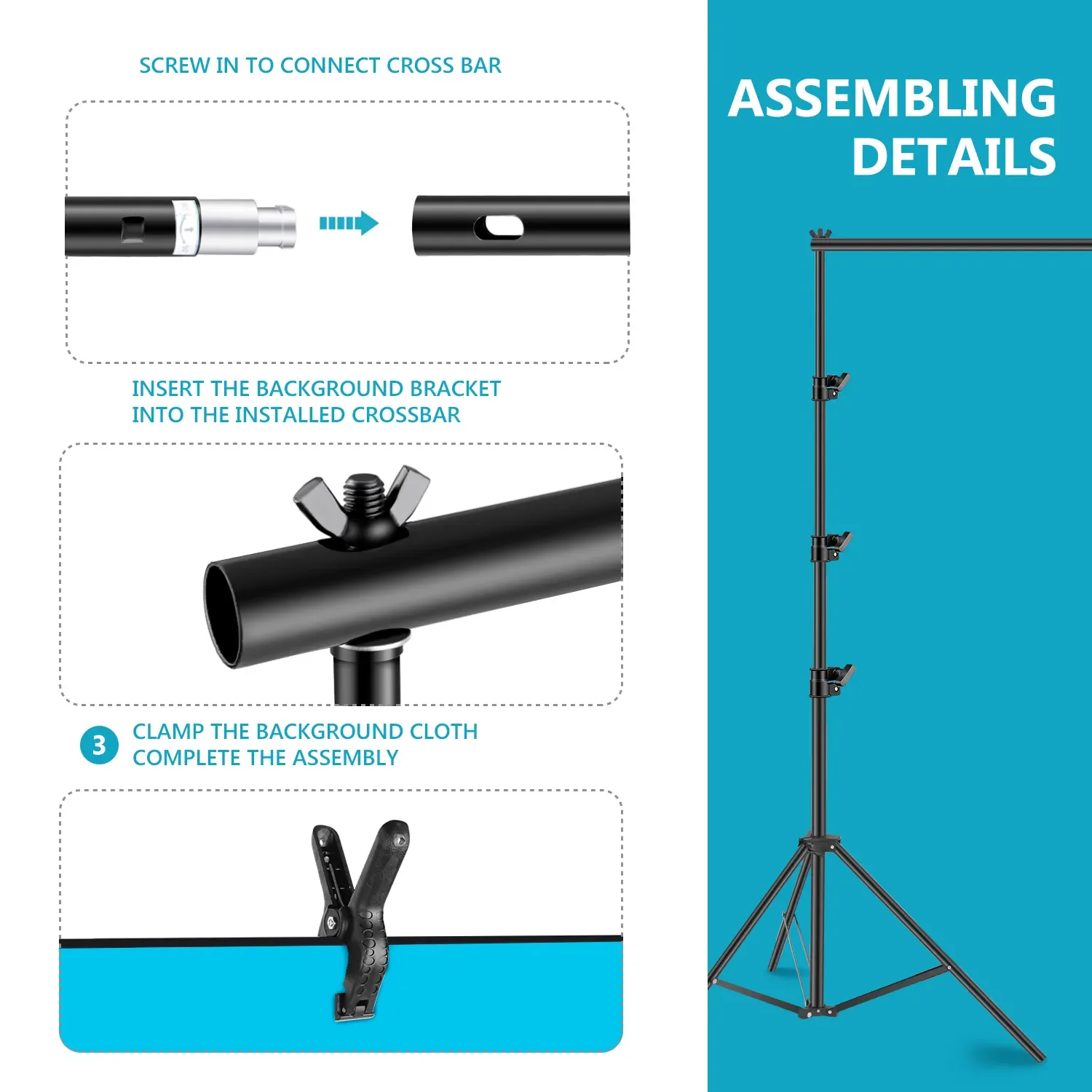 Kit Completo de Iluminação Fot - Photography Lighting Kit Neewer avaliação e preço