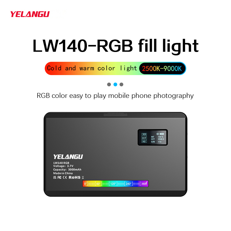 Yelangu rgb led luz de vídeo w - Torjim Rgb Photography Video Lighting avaliação e preço