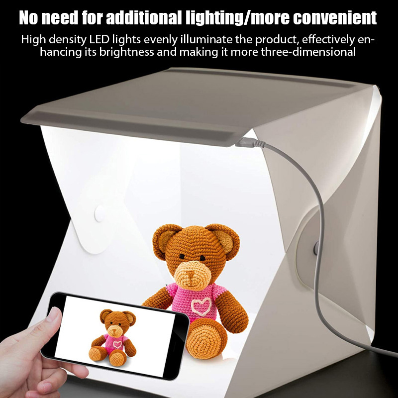 Lightbox caixa de luz mini cai - Photography Lighting Kit avaliação e preço