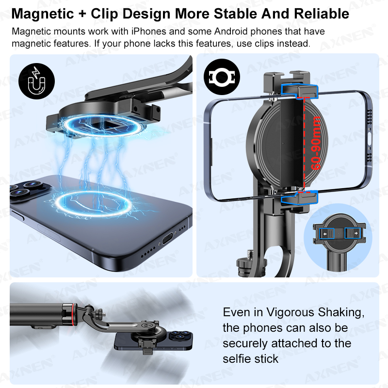 Bastão de Selfie Magnético AXN - Photography Lighting With Umbrella avaliação e preço