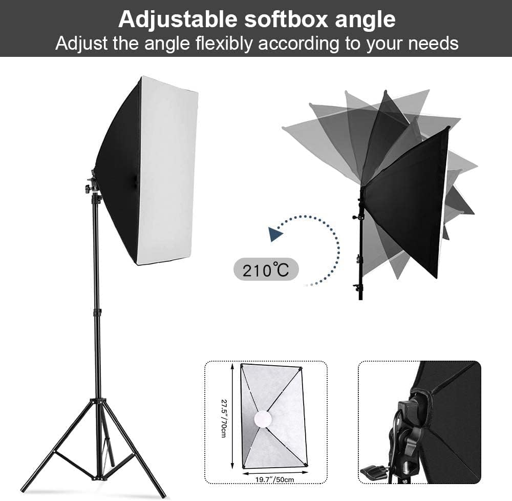 Kit de Iluminação Softbox para - Photography Lighting Kit avaliação e preço