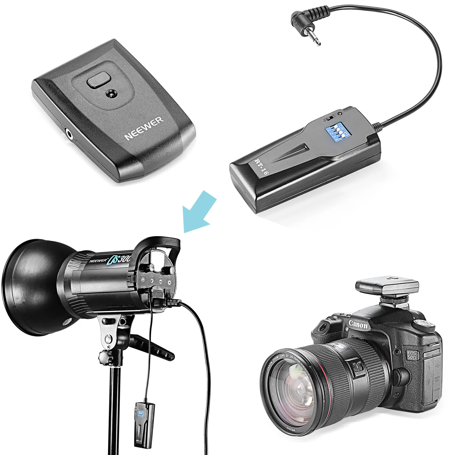 Kit de Transceptor de Sincroni - Photography Lighting Kit Neewer avaliação e preço