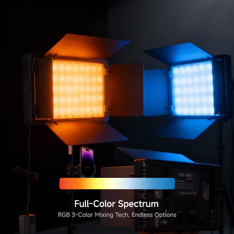 Luz de Preenchimento LED U600  - Photography Lighting Set avaliação e preço