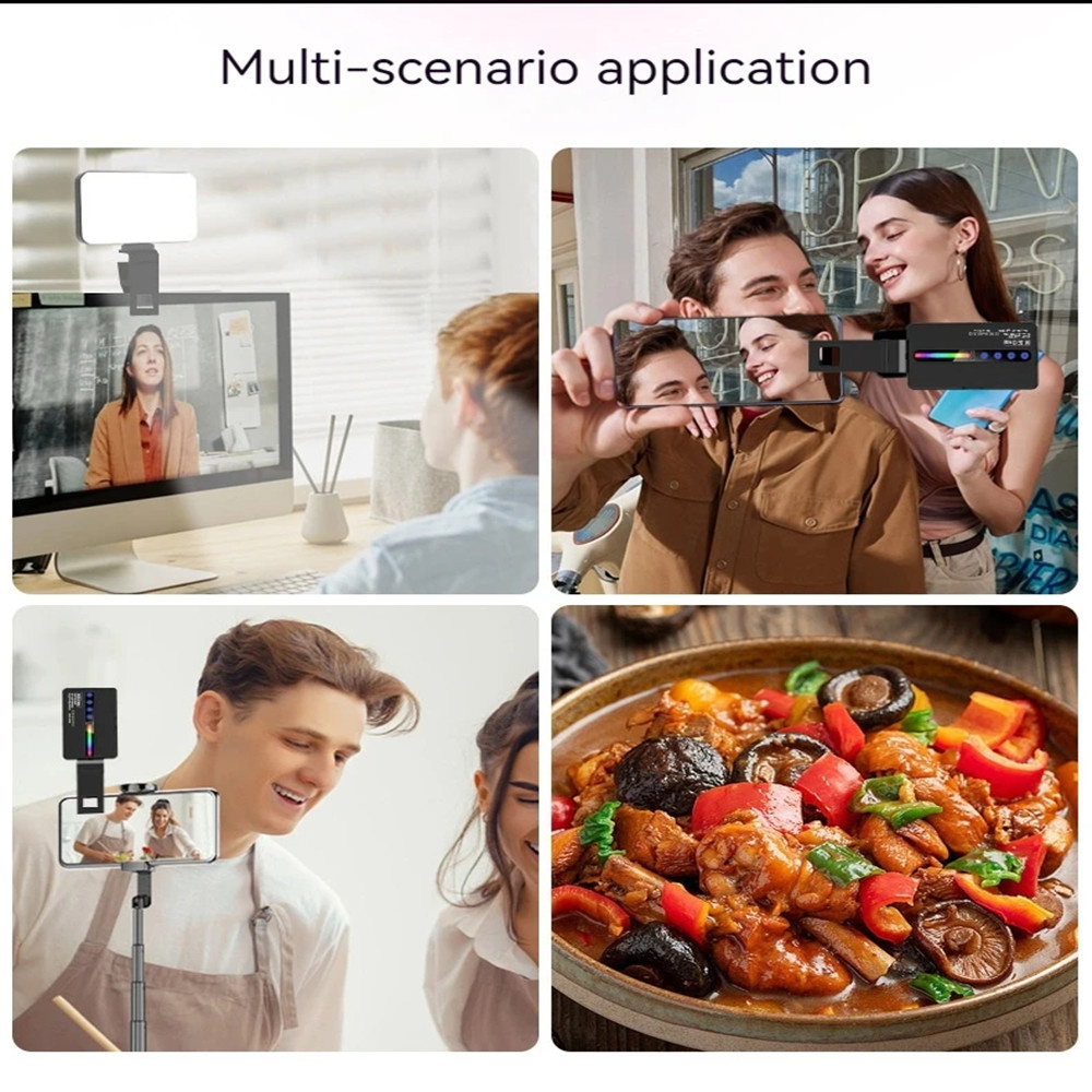 Luz led rgb para câmera, kit d - Torjim Rgb Photography Video Lighting avaliação e preço