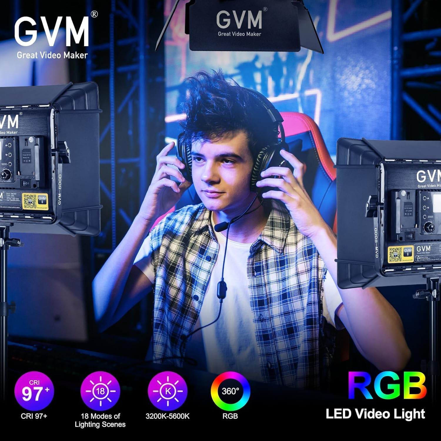 Kit de Iluminação de Vídeo LED - Photography Lighting Kit avaliação e preço