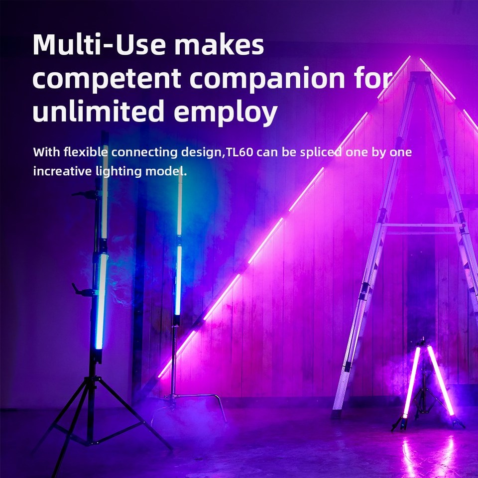 Godox TL60 RGB Vara de luz por - Torjim Rgb Photography Video Lighting avaliação e preço