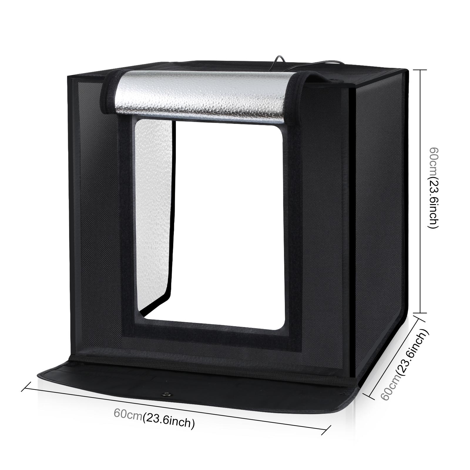 Puluz 60cm caixa de luz de est - Photography Lighting Kit avaliação e preço