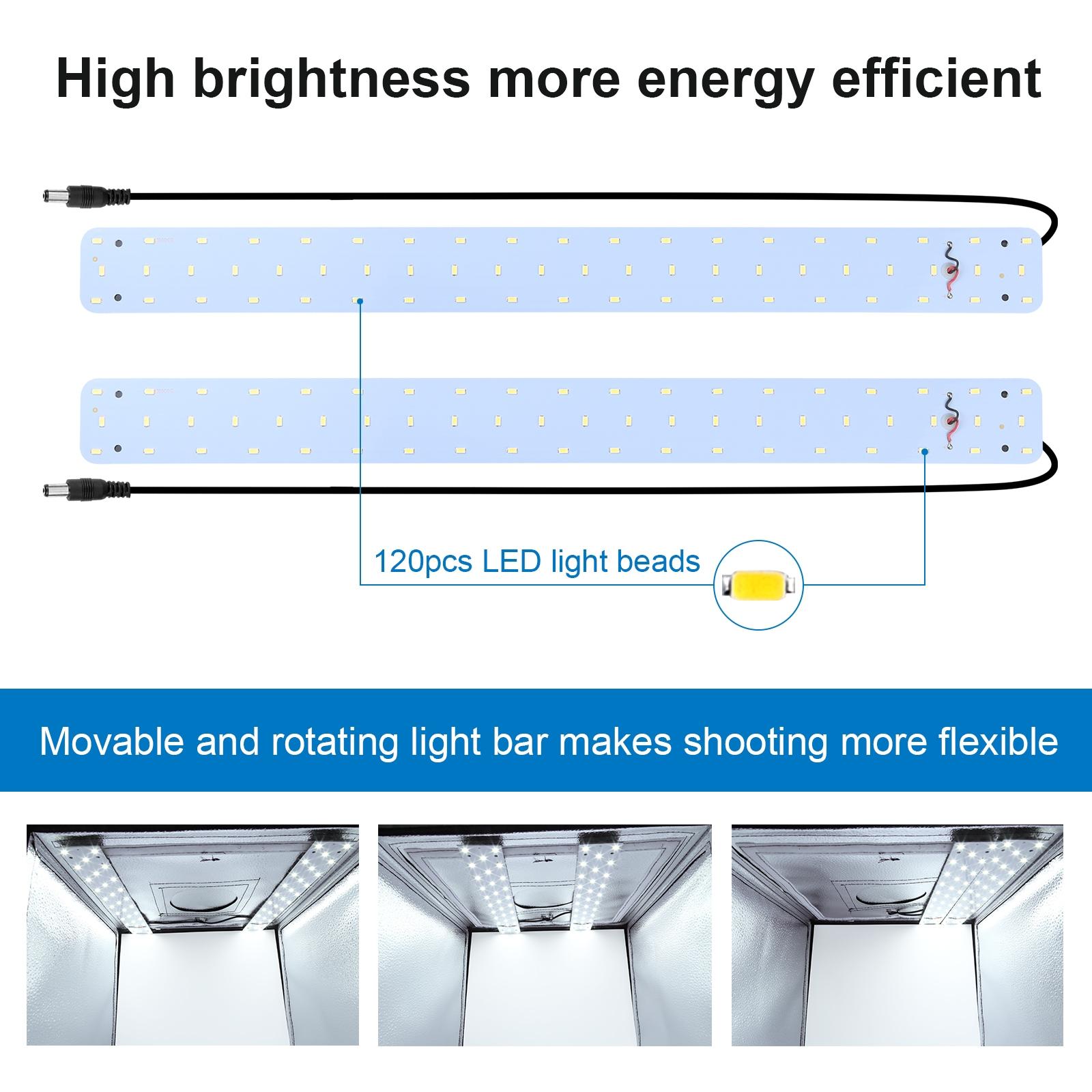 Puluz 60cm caixa de luz de est - Photography Lighting Kit avaliação e preço