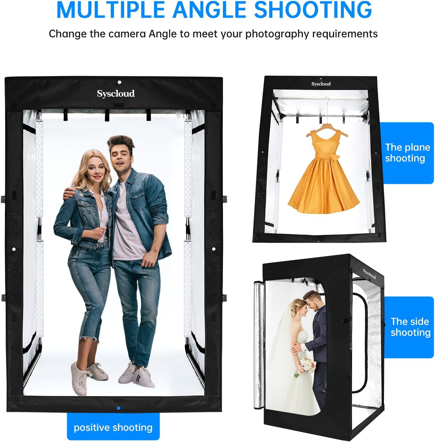 Tenda de Luz LED Regulável par - Photography Lighting Kit avaliação e preço