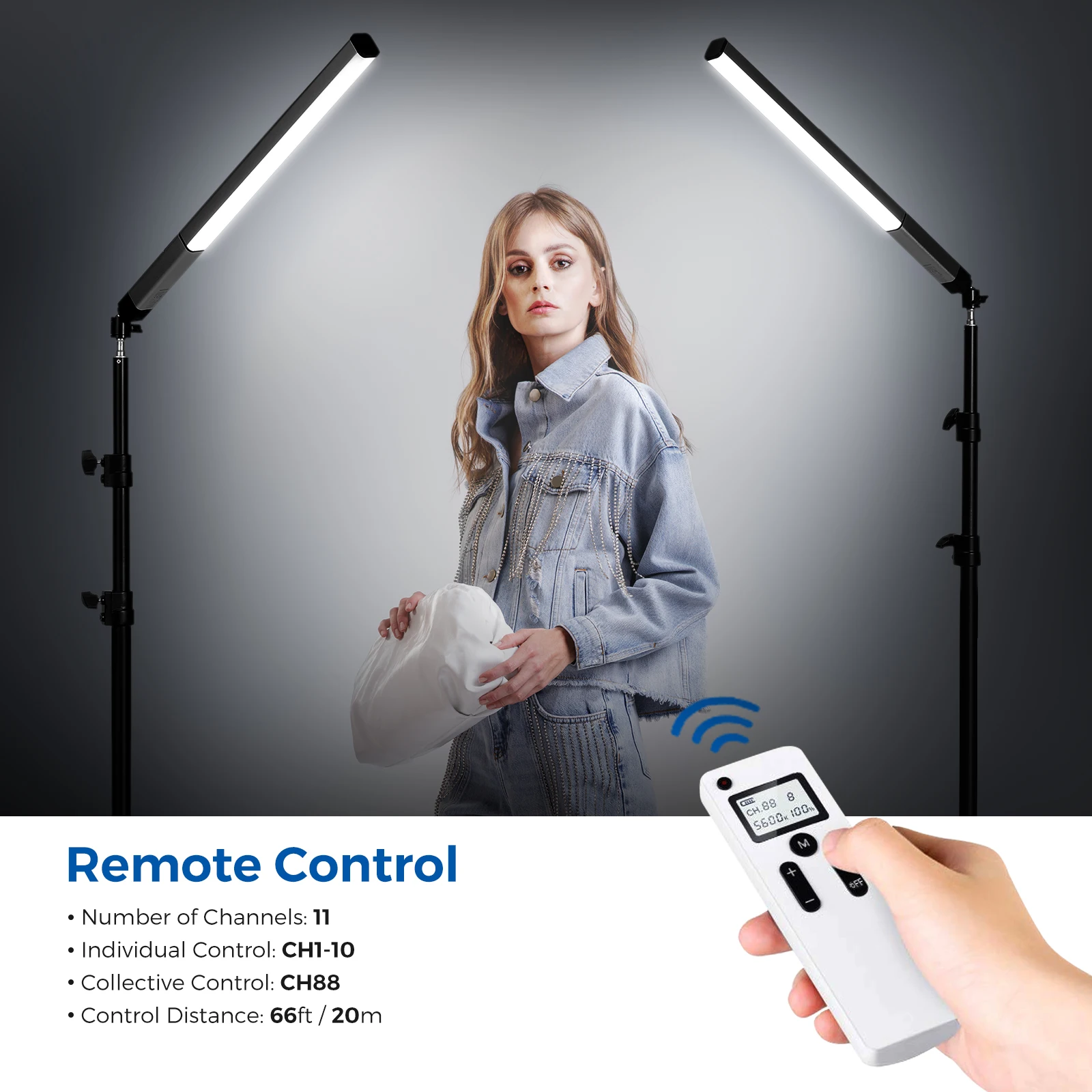 Neewer Bastão de Luz LED Portá - Photography Lighting Kit Neewer avaliação e preço