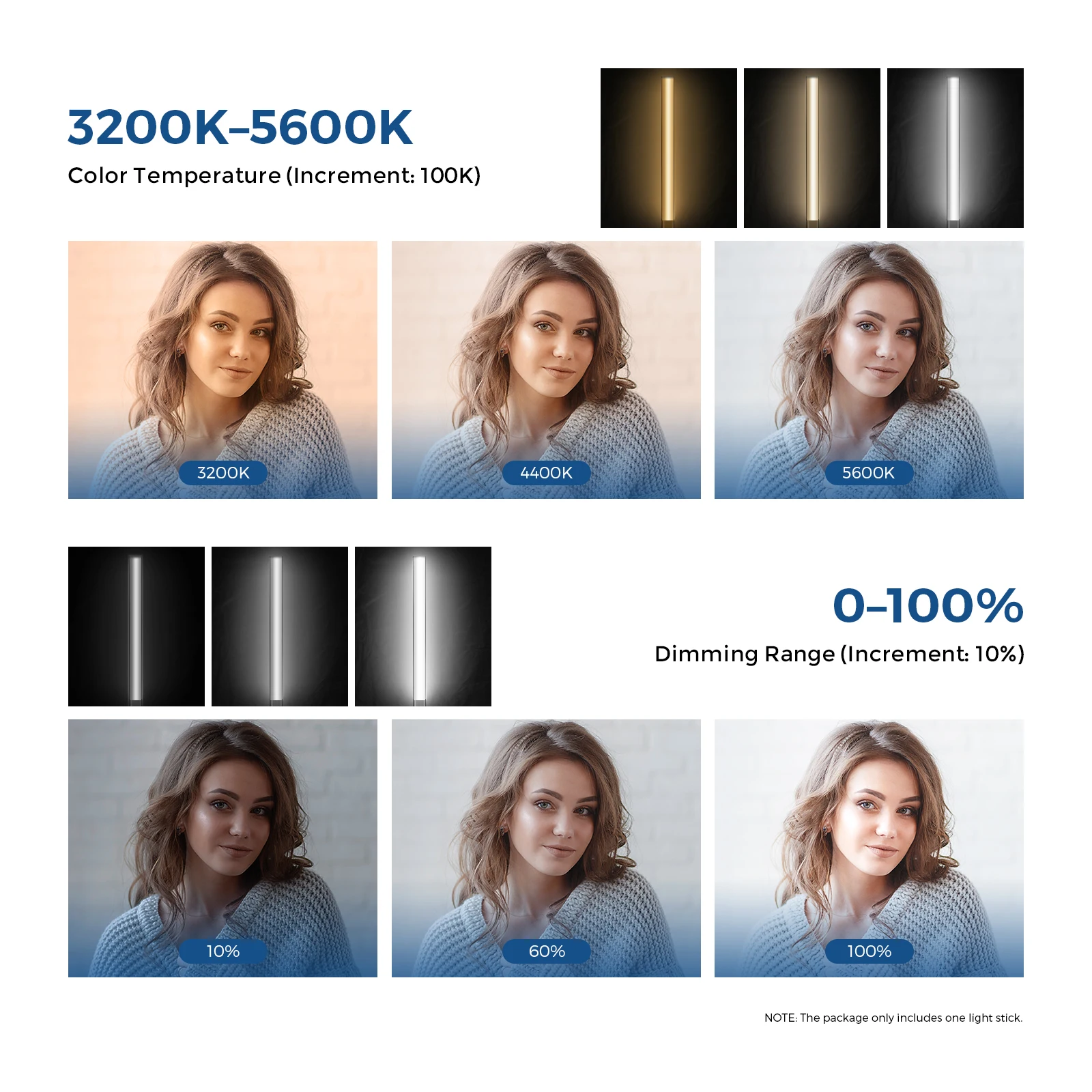Neewer Bastão de Luz LED Portá - Photography Lighting Kit Neewer avaliação e preço