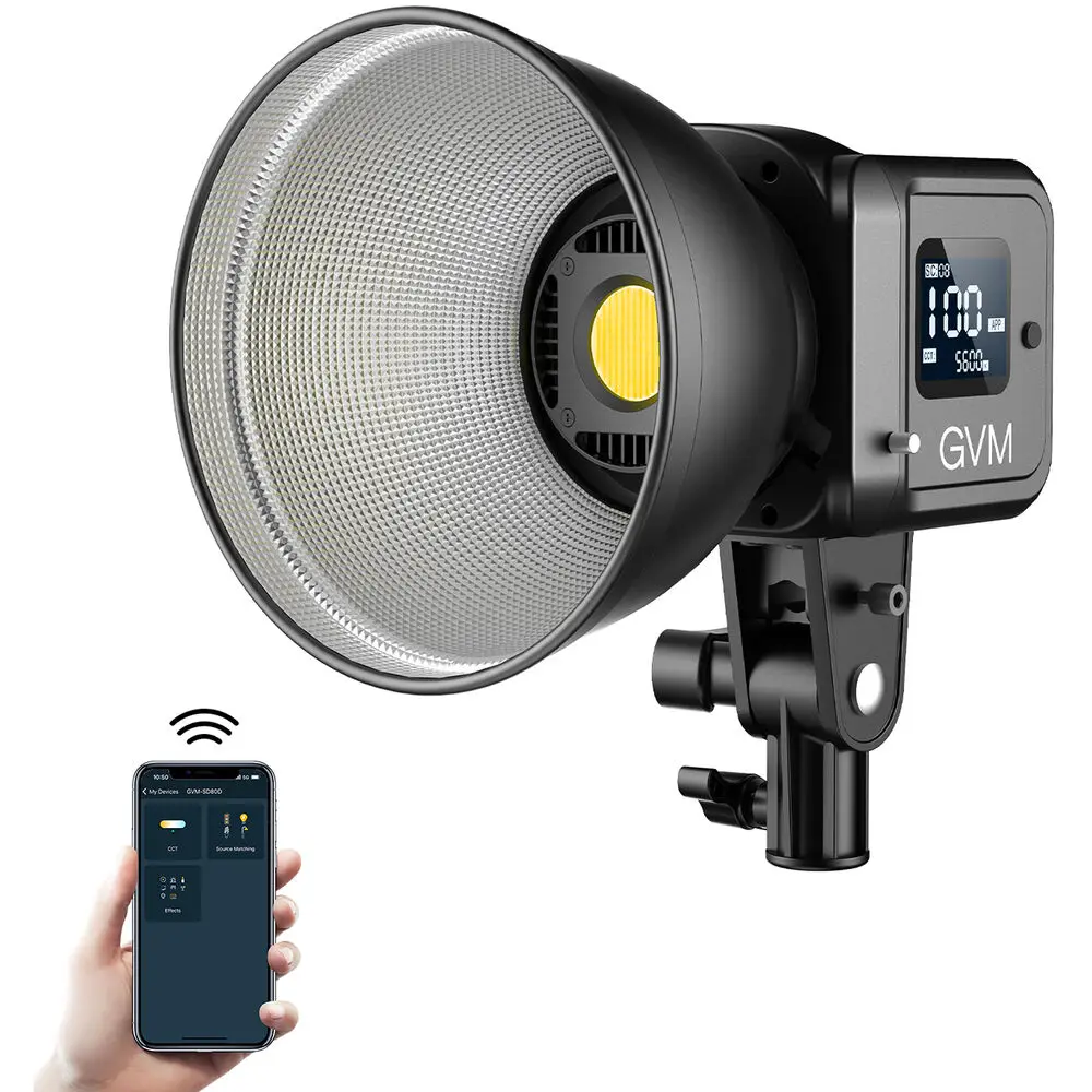 Luz de Vídeo LED Bi-Color GVM  - Photography Using Lighting avaliação e preço